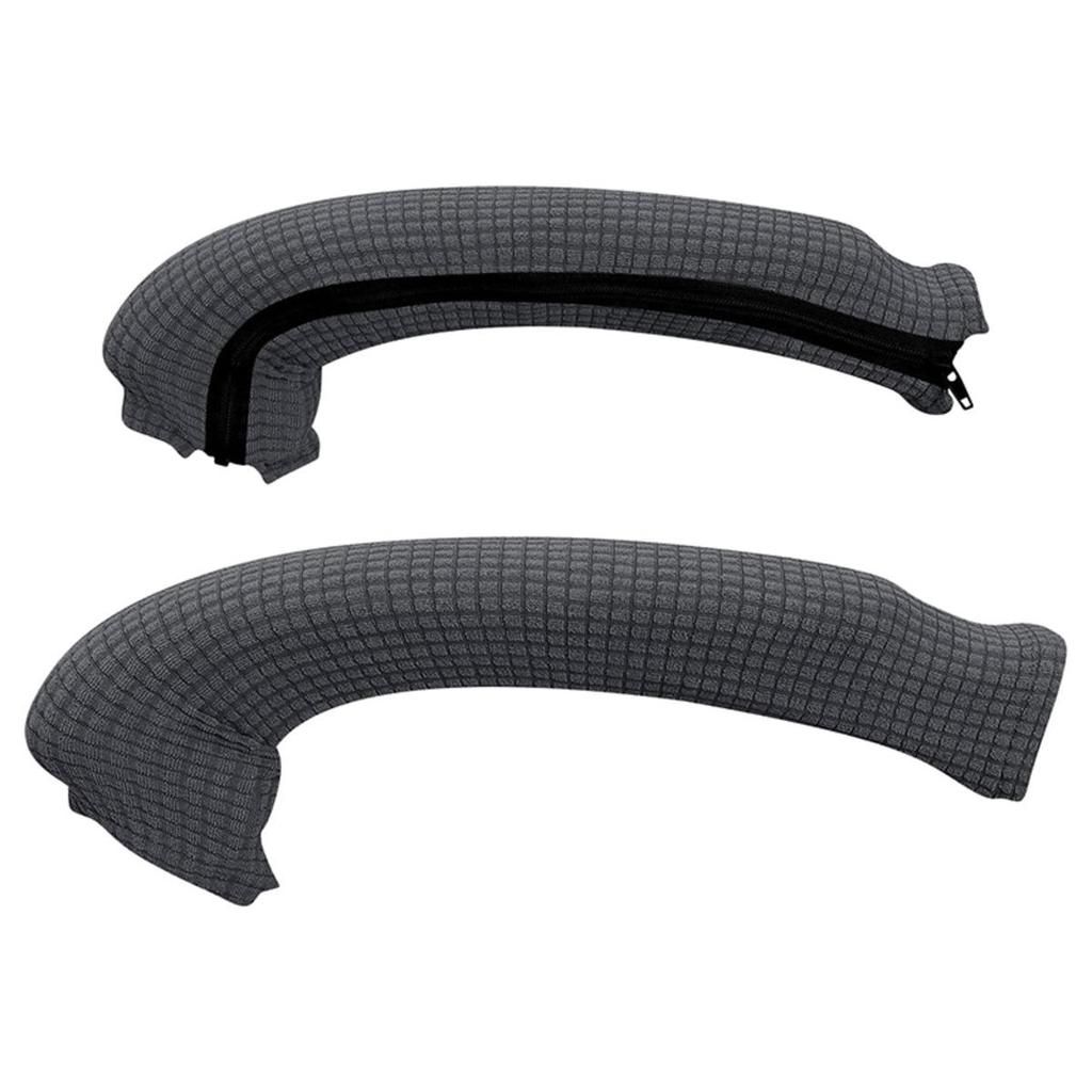 1 пара однотонных универсальных эластичных чехлов на подлокотники кресла, накидки, пылезащитные перчатки для подлокотников офисного компьютерного кресла