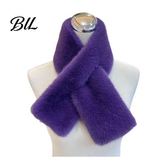 Fashionable Winter Accessories for Women Faux Fur Scarf, Neck Warmer Cold Weather, Short Collar Scarves, Soft Skin Friendly Plush Scarf & Not