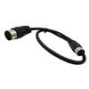 Rosebe DIN 8-Pin Connector, 8-Pin Male to 8-Pin Male MIDI Cable, DIN 8-Pin Speaker Cable Compatible, MIDI Extension Cable [50cm], DIN 8-Pin Signal Aud