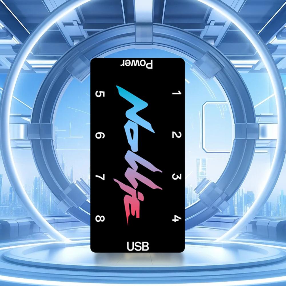 For Extended Motherboard Interface 5V 3PIN ARGB Controller Support SignalRGB OpenRGB ARGB Fan HUB Splitter SATA Power 8/16 Way