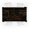 Retro Coffee Pattern Tablecloth Waterproof Dining Table Wedding Party Rectangular Tablecloth Home Textile Kitchen Decoration