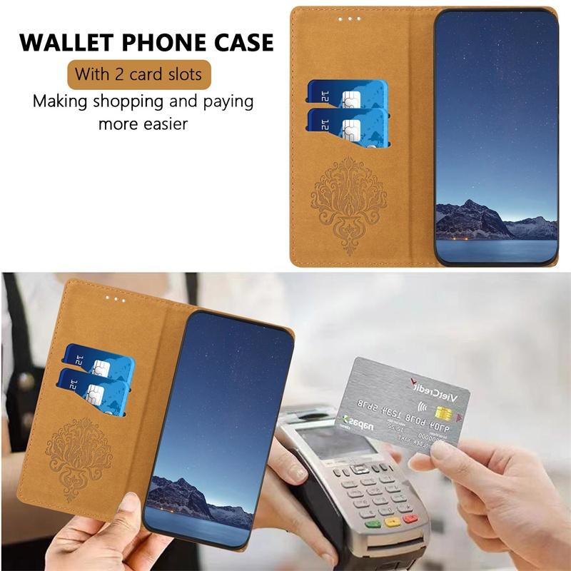 Leather Case for Redmi 11 Prime 12 13 11A 12C 13C 13R 14C 14R A1 A2 Plus A3 Pro A4 Turbo 3 4 4G 5G Protective Flip Wallet Cover