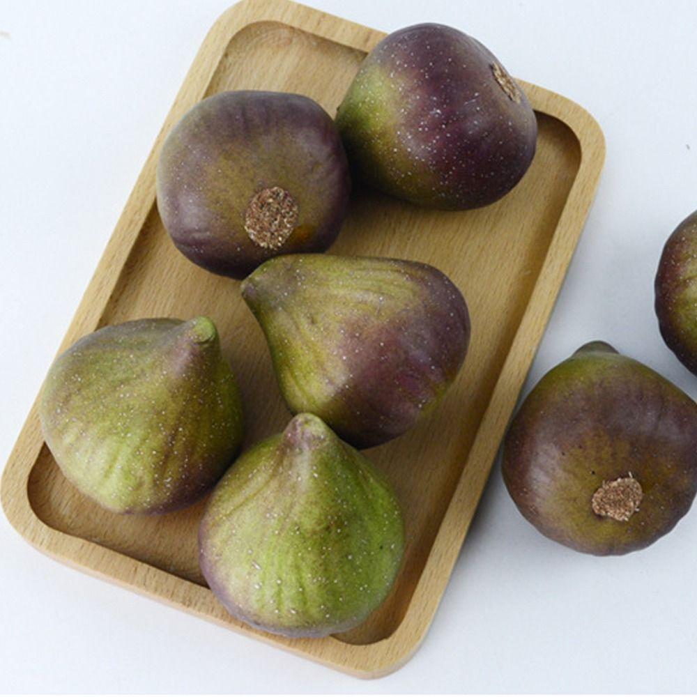 Handicrafts Simulation Fig Ornament Mini Fake Fruits Fruit Model Desk Decoration Accessories