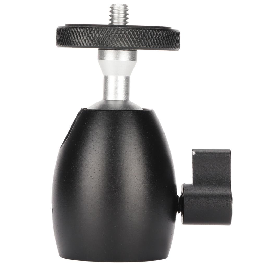 Штативная шаровая головка Алюминиевый сплав 1/4 дюйма Мини шаровая головка Адаптер для зеркальной камеры Монопод Слайдер Камера