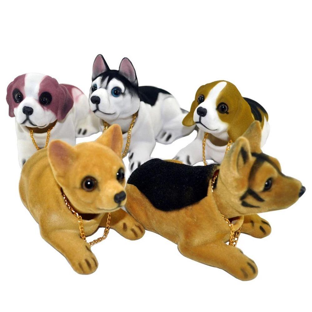 Shepherd St Bernard Nodding Puppy Doll Car Dog Ornament Shake Head Dog Simulation Car Dog