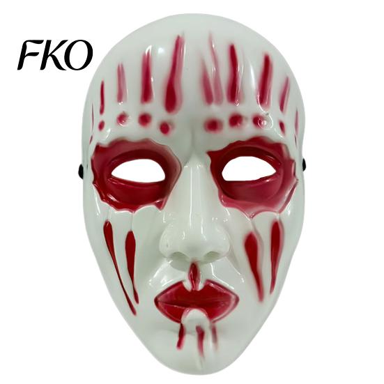 Dripping Blood Mask Halloween Scary Full Face Mask, Ghost Cosplay Unisex Prop for Party, Horror Skull with Adjustable Strap Comfortable Adult