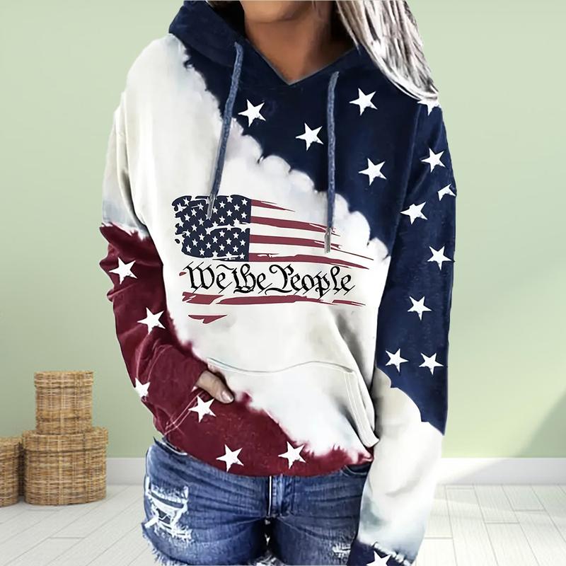 Женская мода оранжевый тыквенный принт свободные толстовки топы блузка свитшот повседневный длинный рукав пуловер топы