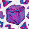 Прочный Деформируемый Складной Куб, Напечатанный на 3D-принтере — Портативный Многогранный Кубик-головоломка, Декор для Офисного Стола, Инструмент для Концентрации, Помощник от Скуки