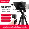 Телесуфлер Ambitful T16 с большим экраном для DSLR-камер и прямых трансляций на мобильные устройства