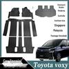 Водонепроницаемые напольные коврики из ТПЭ для Toyota Noah Voxy 80 с правым рулем, износостойкие, трехрядные