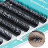 12rows/Case Bottom Eyelash Extensions J/B/C Lower Eyelash 5-6-7mm Short Individual Soft Lashes