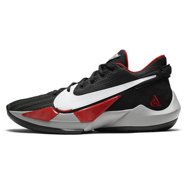 Nike Zoom Freak 2 'Bred' (Unisex) Black / University Red / White Basketball Shoes CK5424 003