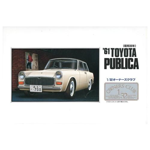Micro Ace 1/32 Owners Club '61 Toyota Publica Plastic Model No. 16