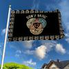 1pc Multi-size Optional 42 Answers Life Universe All Things Don't Panic Flag with 2 Eyelets, Sturdy Polyester Interior and Exterior Decoration, Suitab