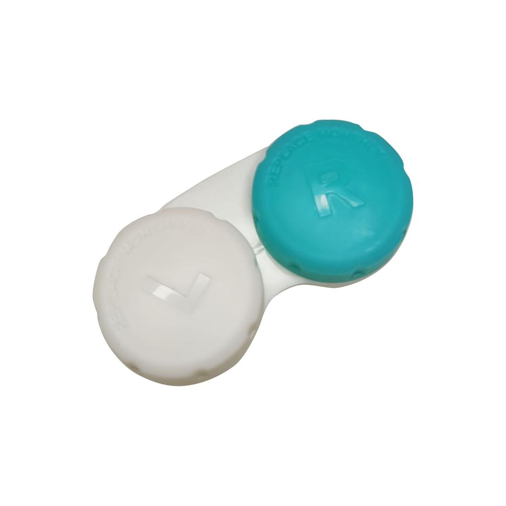 Красочный футляр для контактных очков, набор для погружения, герметичная упаковка, подходит для небольшого футляра на открытом воздухе с винтовой крышкой