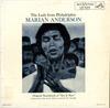 LP Record MARIAN ANDERSON, EDWARD R. MURROW,  - The Lady From Philadelphia LM2212 RCA Victor Red  1958 US Classical Used