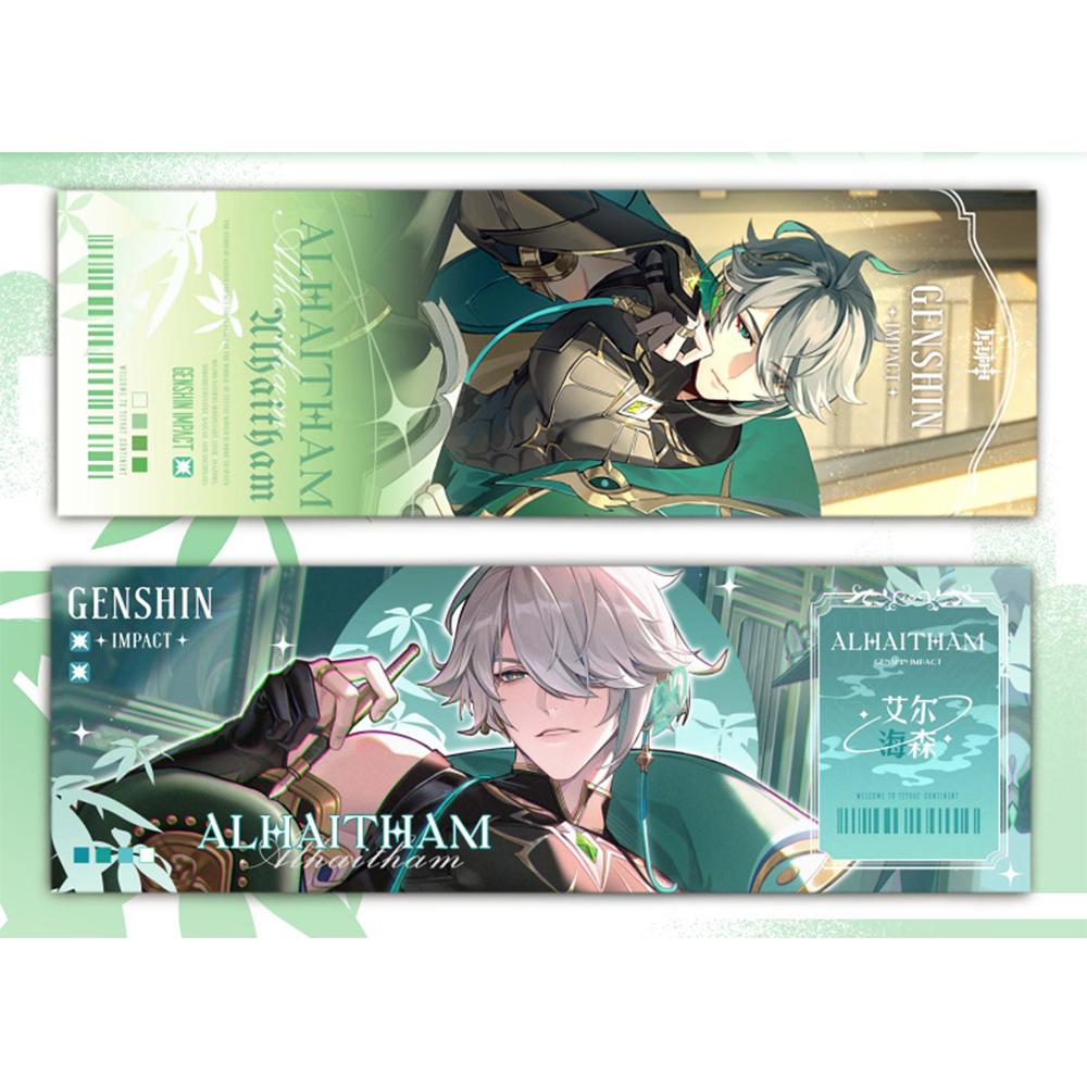 Genshin Impact, коллекционные карты, игры, закладки, Furina Neuvillette, Wriothesley Laser, двусторонний билет, аниме, карта Таро, подарок