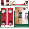 New Christmas Decoration Items: Creative and Cute Home Refrigerator Handles, Gloves, Microwave Oven Covers