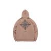 X Dunhuang Museum Co-Branded CF Trace Series Casual Sport Pullover Hoodie Men Tops Gingerbread-Brown AWDQC51-4
