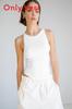 Y2k Summer Sleeveless Backless Knit Top For Women With High Elasticity Street Style