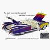 Simulation 1:24 Cadillac Alloy Retro Car Model with Pull-Back Sound and Light Collection Miniature Voiture Home Decor Gift zf5