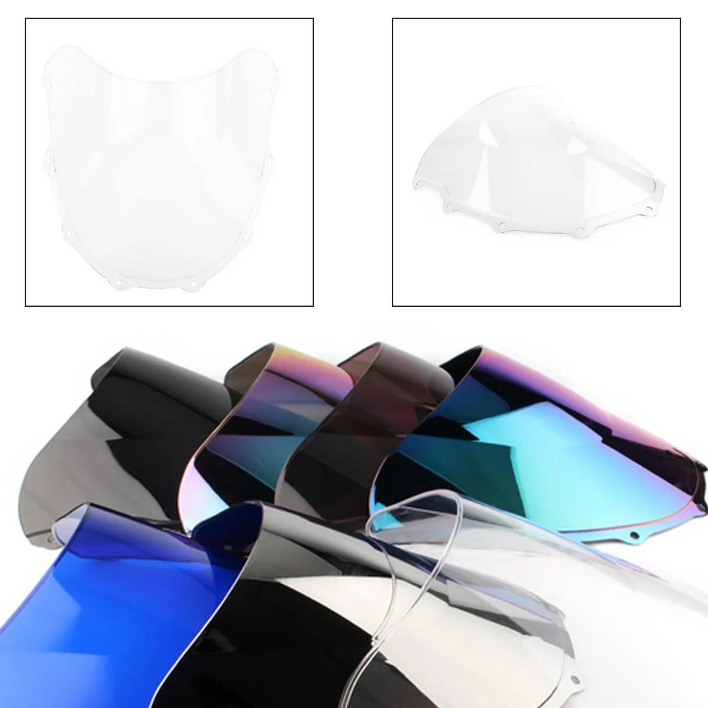 Motorcycle For Kawasaki Ninja ZX7R ZX-7R 1996-2001 2002 2003 Double Bubble Windshield WindScreen Fairing Deflector Accessories