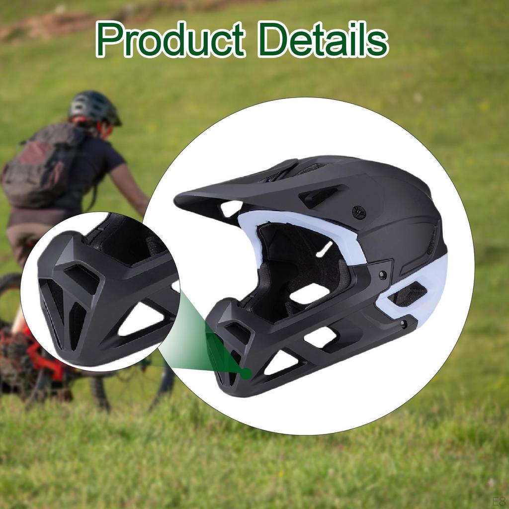 Helmet, Shock Absorption Helmet with Adjustable Visor for Cycling, Skating, And Adults.