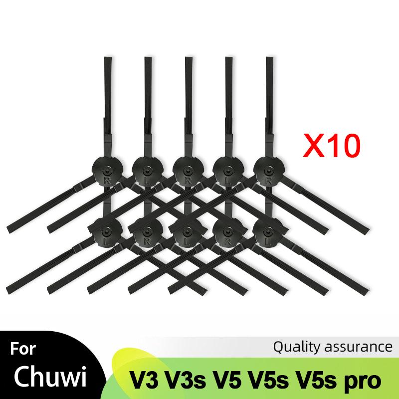 Для iLife Chuwi V3 V3s V5 V5s V5s pro V50 V55 x5 Запчасти для робота-пылесоса Боковая щетка HEPA-фильтр Тряпка для швабры Аксессуары