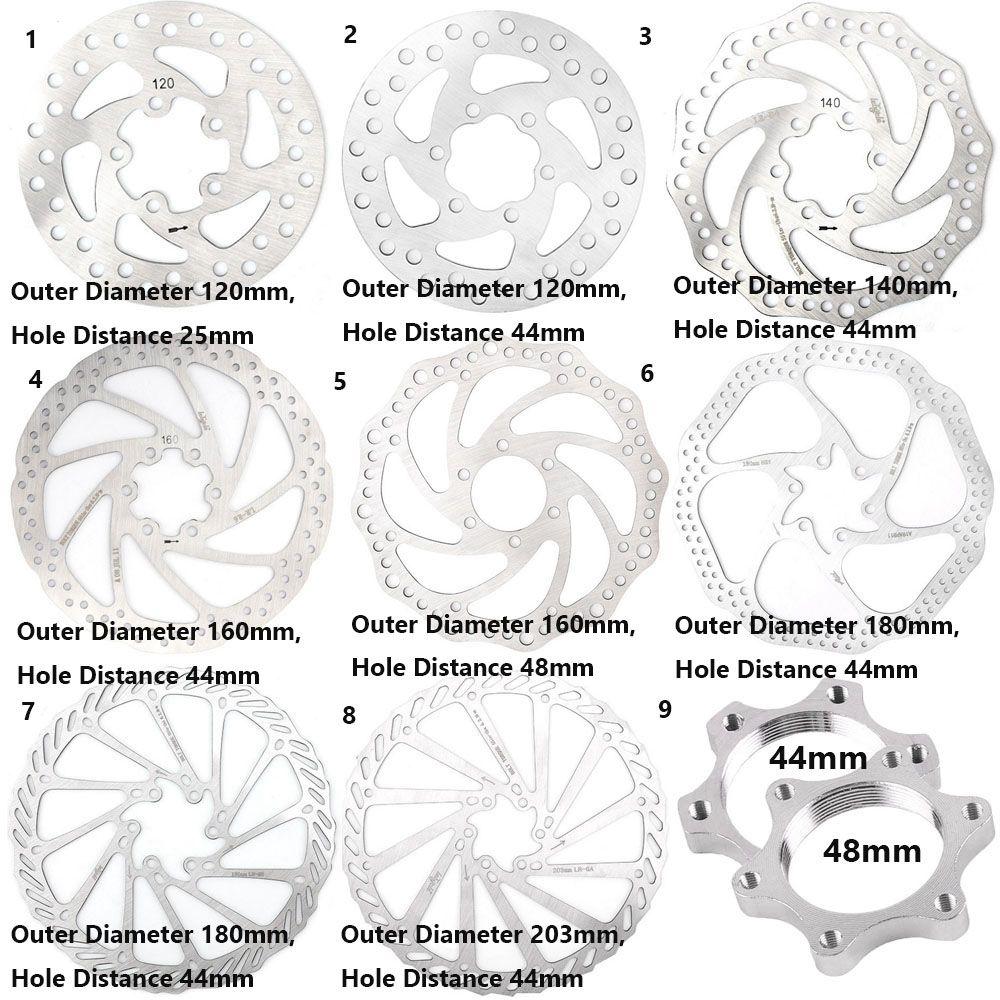 Cruiser 203mm/180mm/160mm/140mm сменные детали заднего колеса роторный дисковый тормоз аксессуары для велосипеда