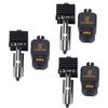 Запасной комплект хотенда для Bambu Lab H2D H2S H2C P2S 0.4 0.6 0.8MM Закаленная стальная насадка с силиконовым чехлом