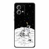 Рождественские чехлы Fundas для Motorola Moto G54 Европа Чехол для телефона Мягкий силикон ТПУ Capa Moto G54 Fundas XT-2343-1 Астронавт Coque