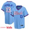 2026 Atlanta Braves Atlanta Braves 13 # Акунья-младший Детская Бейсбольная Джерси