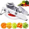 Vegetable Cutter Manual Stainless Steel Multi-slicer Cutting Potatoes Professional Grater Carrots Mandolin Food Crusher Kitchen