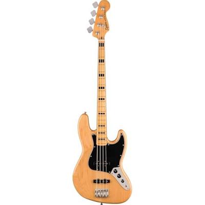 Squier от Fender Электробас Classic Vibe '70s Jazz Bass®, Кленовый гриф, Натуральный с мягким...