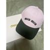 Used miu miu baseball cap pink hat miu miu