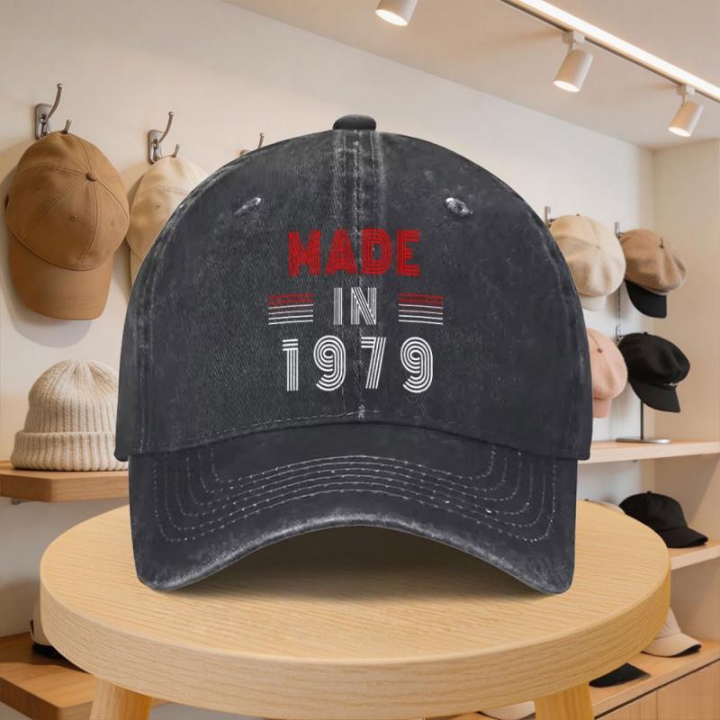 Unisexs Adjustable Baseball Cap MADEINmeter Print Casual Unisex Cap for SpringAutumn Travel Beach