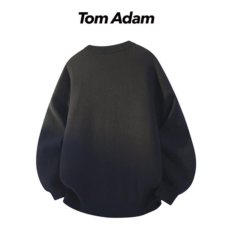 ТОМ АДАМ Американский Ретро Мультяшный Вышитый Кардиган