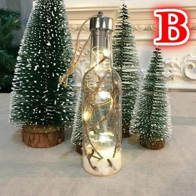 Рождественская елка, шар, светящаяся пластиковая лампочка, форма, свет, вечеринка, домашний декор, настенное украшение, ночник, украшение
