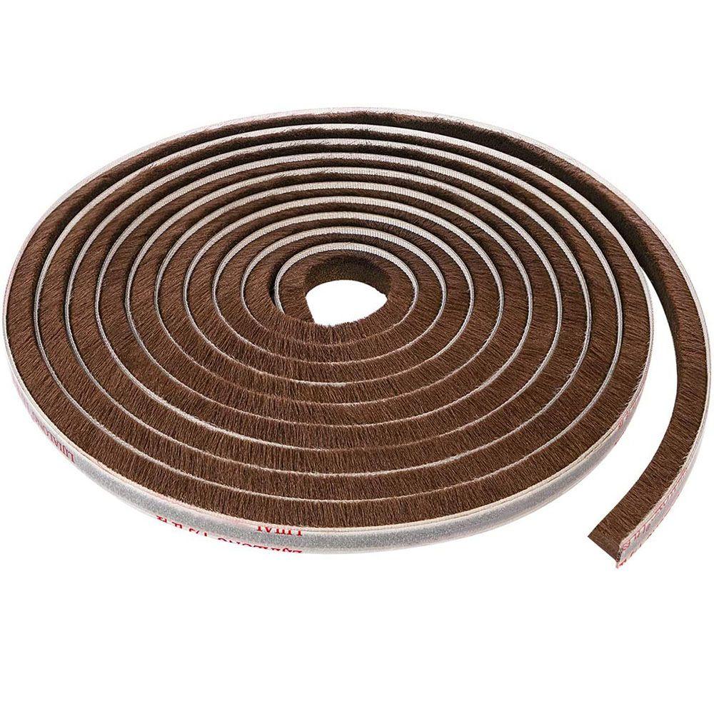 5m Window New Tape Brush Door Strip Windproof Sealing Strip Door And Window Seal Self Adhesive Pile Weatherstrip