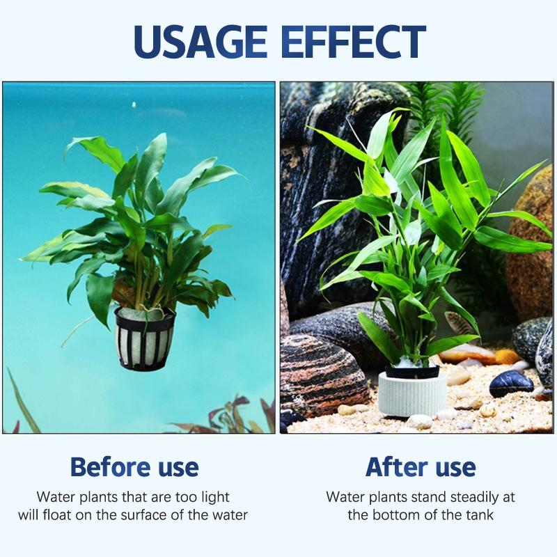 Aquatic Plants Fixed Ring Fish Tank Plants Fix Basket Aquarium Accessories Aquarium Landscape Decoration Water Grass Fixed Cup