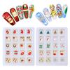 20Pcs/set Nail Supplies Christmas Nail Decorations Christmas Nail Accessories  Manicurist