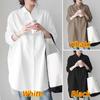 2024 Women's Long Sleeve Loose Casual Irregular Shirt