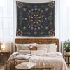 Гобелен с фазой Луны, фоновая ткань, гобелен в стиле Ins, настенный гобелен, богемный гобелен