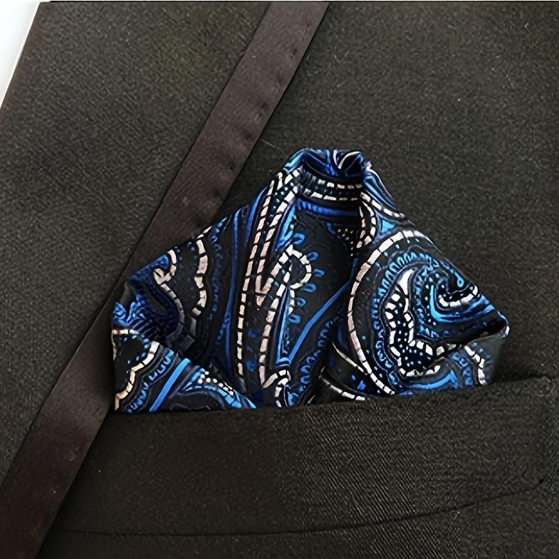 Набор из 5 мужских шелковых нагрудных платков по 10 штук — идеальный подарок на любой случай