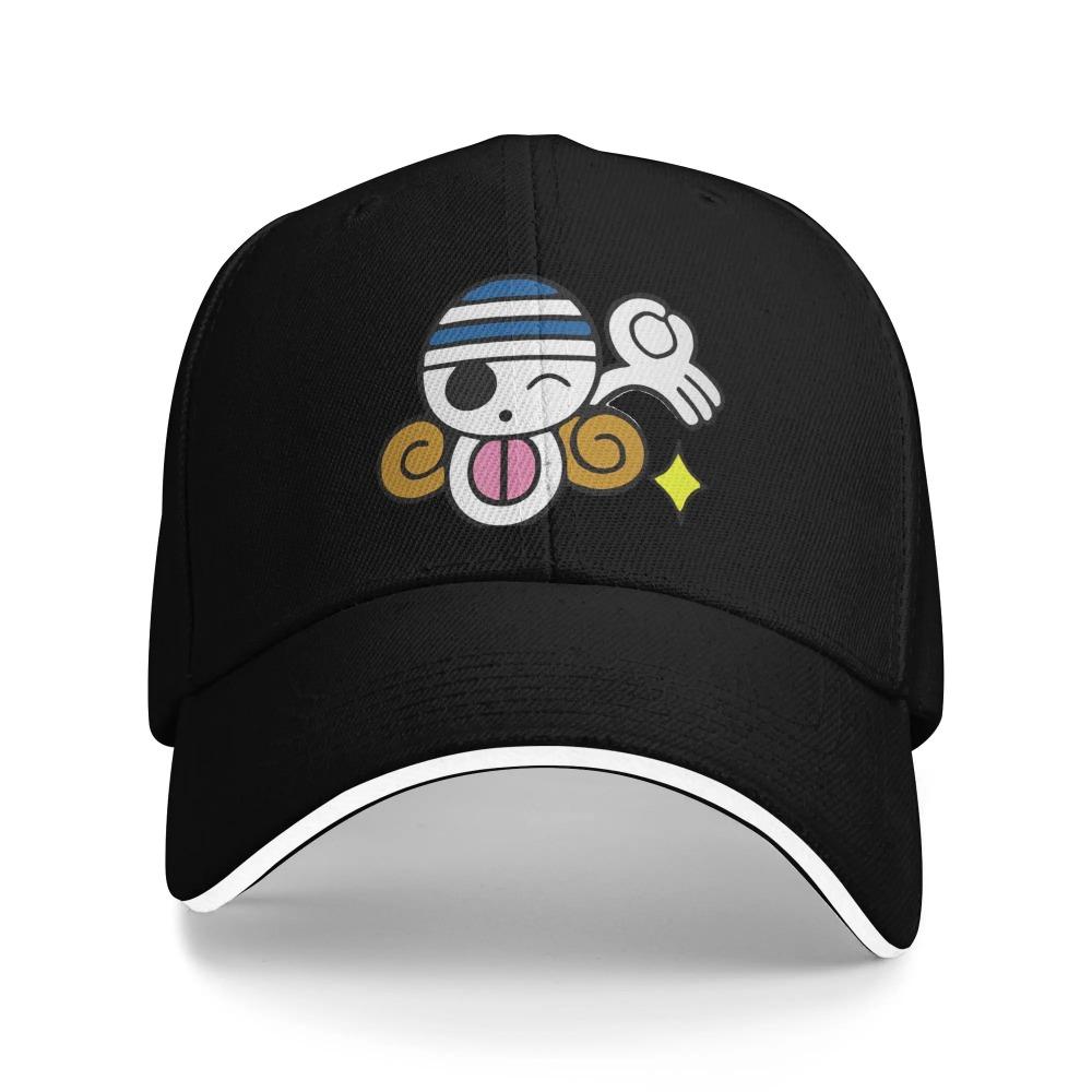 The Best Leader One Piece Baseball Caps Vintage Monkey D Luffy Sandwich Hats for Men Women Adjustable Hats Cap Activities