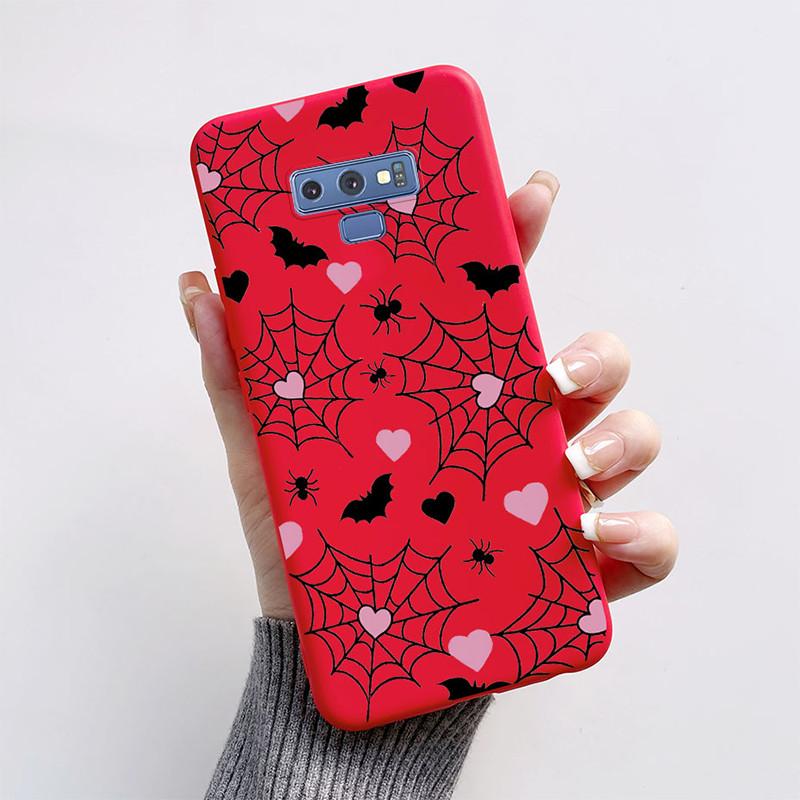 For Samsung Galaxy Note 9 Note 8 Phone Case Cute Butterfly Astronaut Pattern Soft Silicone Cover Funda For Samsung Note 8 9 Capa