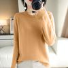 Women's Long Sleeved Knitted Sweater Round Neck Loose Thin Top