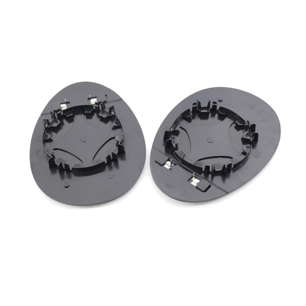 Rearview Mirror Glass with Clip Replacement for BMW Mini R55 R56 R57 2007 To 2014 2pcs Heated Left