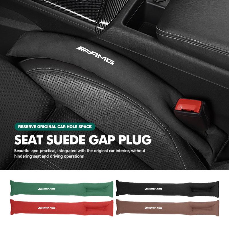 FFYE5 Car Seat Gap Filler Leak Proof Filling Plug Strip Badge Accessories For Mercedes Benz AMG C180 C300 W124 W176 W177 C200 C260 GLC