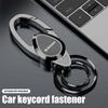 For Metal Car Key Chain Keyring Pendant Auto Badge Keychain VRS Octavia 1 2 3 Rapid Kodiaq Karoq Fabia Kamiq Superb Cwsv60